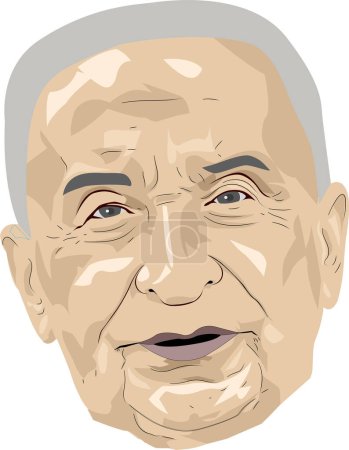 Illustration for Ludwig von Mises was a prominent Austrian economist whose extensive writings and contributions to influence economic thought and policy discussions worldwide. - Royalty Free Image