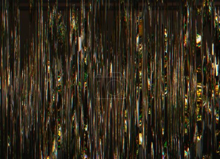 Photo for Technology interference. Transmission glitch Signal error background - Royalty Free Image
