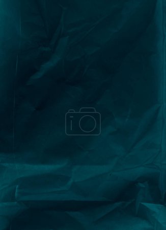 Photo for Crumpled texture. Abstract fabric background. Dark used paper effect - Royalty Free Image