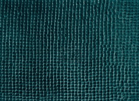 Photo for Scale texture. Abstract background. Mosaic pattern. Teal blue color grain texture ornament rough structure dark illustration wallpaper. - Royalty Free Image