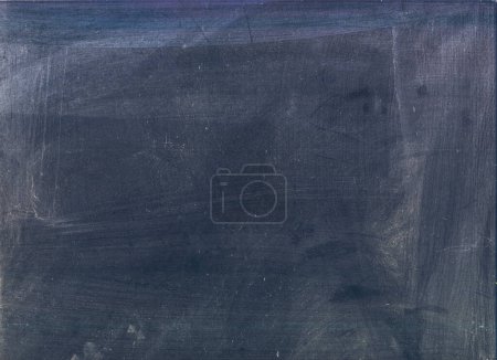 Photo for Dust scratches. Weathered overlay. Old film noise. Purple white smeared dirt stains texture on dark worn grunge illustration abstract background. - Royalty Free Image