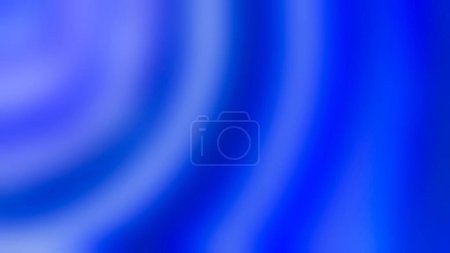 Unschärfe Farbe glühen abstrakten Hintergrund. Vibrationseffekt. Defokussierte blaue Farbverlauf Licht Flare Kurven Linien Wellentextur mit freiem Raum.