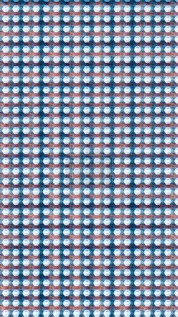 Foto de Textura de puntos brillantes fondo abstracto. Blur rosa azul luz círculos digitales mosaico diseño arte ilustración con espacio libre. - Imagen libre de derechos