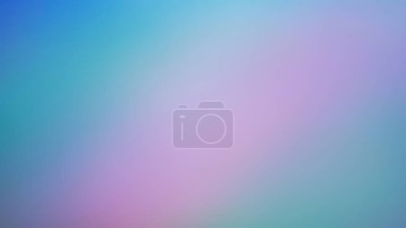 Pastellgradienten. Die Farbe verschwimmt. Schillerndes Leuchten. Weicher Glanz. Defokussiert blau rosa lila lebendige Mischung Fantasie Nebel Wolkeneffekt Illustration Kunst abstrakten Hintergrund.