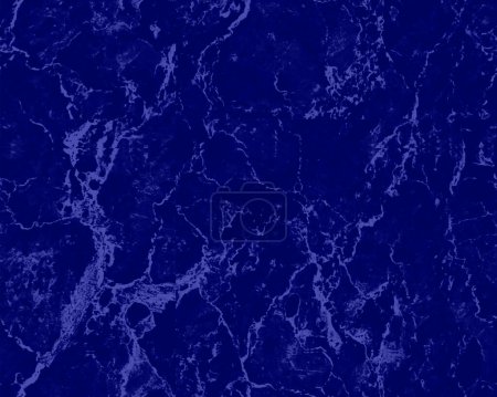 Photo for Blue marble surface texture background - Royalty Free Image