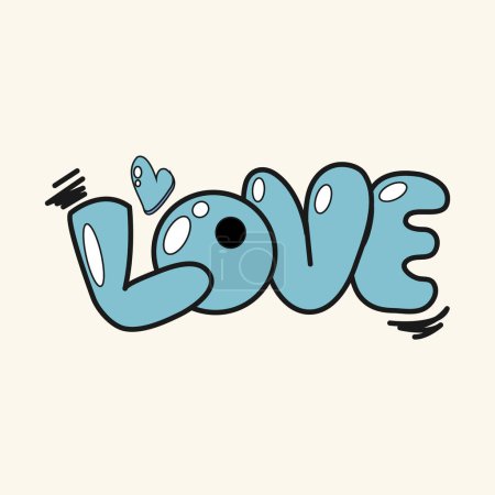 Illustration for Vector illustration of love. - Royalty Free Image