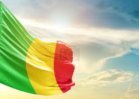 Photo for Mali flag against sky - Royalty Free Image