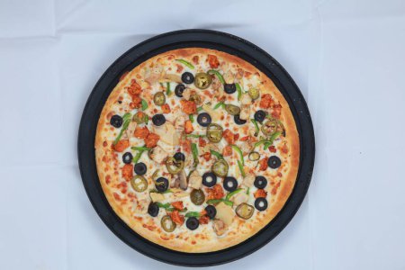 Photo for A closeup shot of a delicious pizza - Royalty Free Image