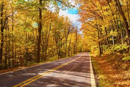 Autumn Splendor in Michigan - Szenische Fahrt durch lebendiges Herbstlaub auf der Keweenaw Road, 2017