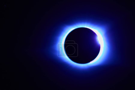 Stunning Total Solar Eclipse Over Franklin, Kentucky in 2017 - Rare Celestial Event with Vibrant Corona