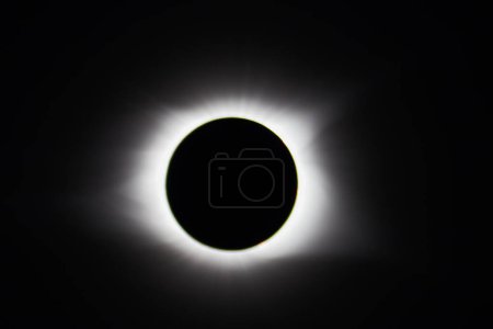 Total Solar Eclipse with Radiant Corona in Franklin, Kentucky, 2017, Capturing the Grandeur of Cosmic Events