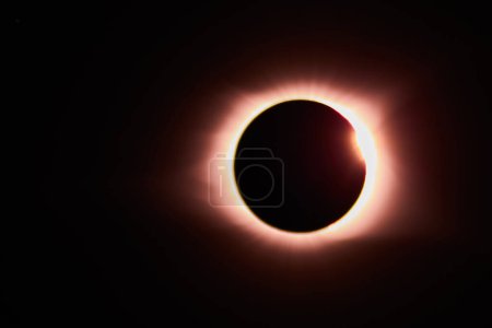 Foto de Eclipse Solar Total con Corona Visible en Franklin, Kentucky, 2017 - Imagen libre de derechos