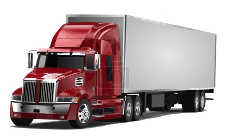 acarreo diesel aislado camión de carga máquina trabajo seguridad camión remolque icono vector plantilla diseño gráfico estilo concepto moderno fondo blanco