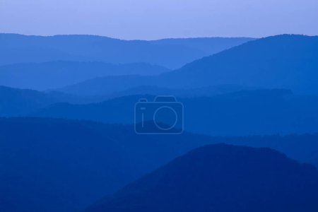 Photo for Sunset Over the Allegheny Mountains near Thomas, West Virginia - Royalty Free Image