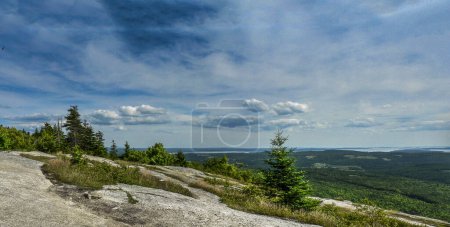 Téléchargez les photos : Vue depuis le sommet du mont Waldo, Maine - en image libre de droit