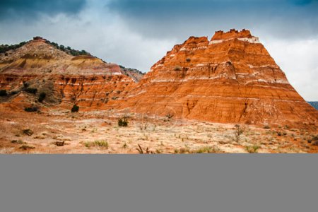 Photo for Cloudy Day at Palo Duro Canyon State Park, Texas - Royalty Free Image