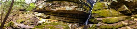 Broken Rock Falls, Grotte Old Man's, Hocking Hills State Park, Ohio