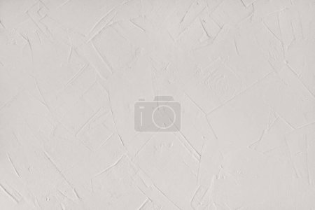 Foto de Fondo de textura de revestimiento de yeso de pared interior beige neutro, decoración de acabado de pared de la habitación de la casa, una plantilla de diseño de patrón estético - Imagen libre de derechos