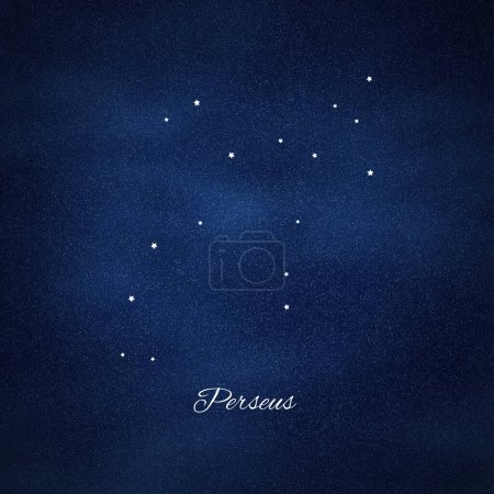 Foto de Constelación de Perseo, Racimo de estrellas, Constelación de héroes - Imagen libre de derechos