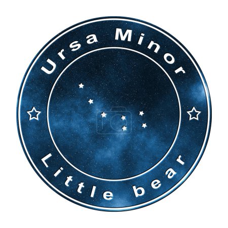 Téléchargez les photos : Constellation d'étoiles mineures de l'Ourse, amas d'étoiles, petit ours, polaris, étoile polaire - en image libre de droit