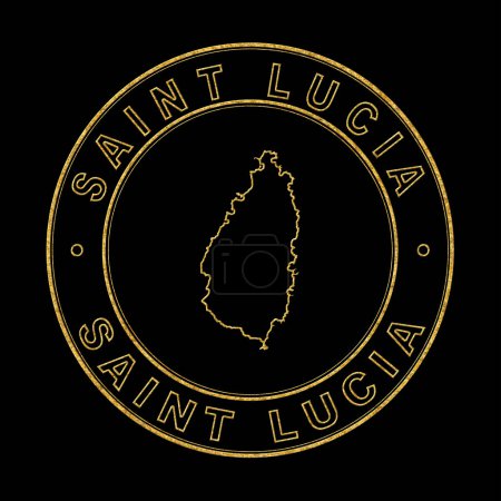Téléchargez les photos : Carte de Sainte-Lucie, Arrière-plan de Sainte-Lucie, Sentier de coupe - en image libre de droit
