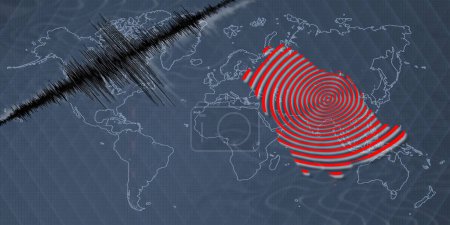 Seismic activity earthquake Rwanda map Richter scale