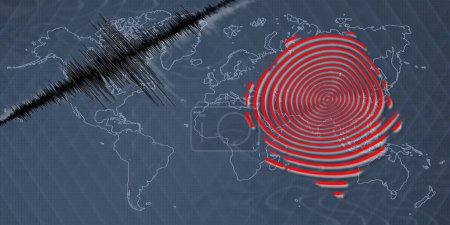 Seismic activity earthquake Sierra Leone map Richter scale