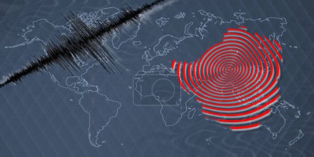 Actividad sísmica terremoto Zimbabwe mapa escala Richter