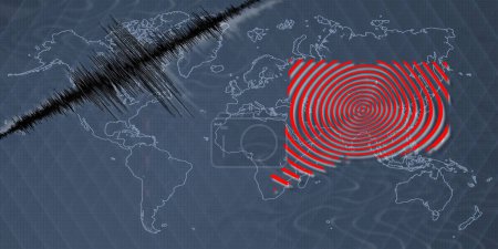 Seismic activity earthquake Connecticut map Richter scale