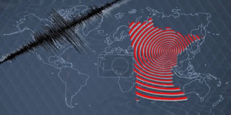Seismic activity earthquake Minnesota map Richter scale