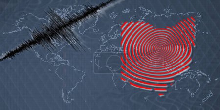 Actividad sísmica terremoto Ohio mapa Richter escala