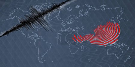 Seismic activity earthquake Austria map Richter scale