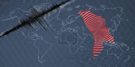 Actividad sísmica terremoto Moldavia mapa Escala Richter