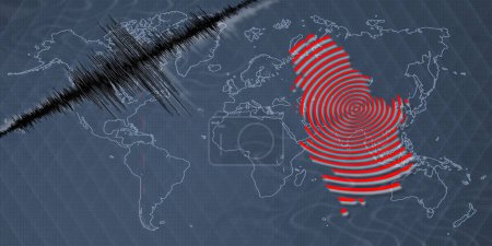 Erdbeben Serbien kartiert Richterskala