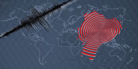Seismic activity earthquake Ecuador map Richter scale