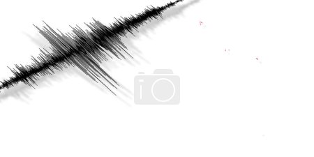 Photo for Seismic activity earthquake Tokelau map Richter scale - Royalty Free Image