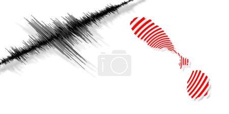 Foto de Actividad sísmica terremoto San Cristóbal y Nieves mapa escala Richter - Imagen libre de derechos