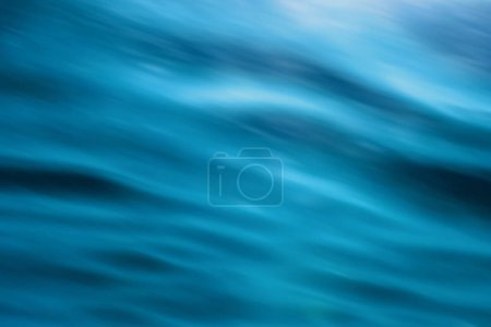 Underwater sea surface, Blue background, waves background