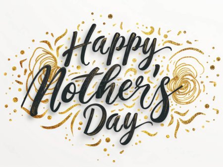 clavel encanto encanto mamá en el día de la madre con un hermoso cartel floral con claveles deliciosos en un fondo ligero