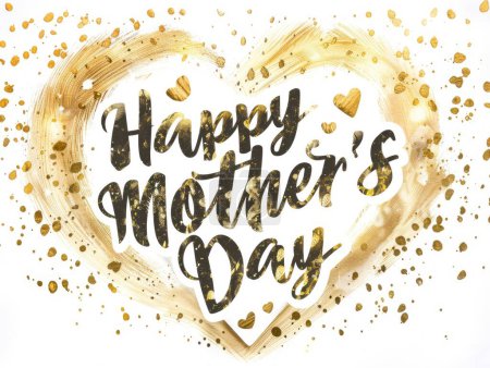 Azalea Affection Shower Mom mit Zuneigung am Muttertag mit einem schönen Blumenposter, geschmückt mit schönen Azaleen auf einem zarten hellen Hintergrund