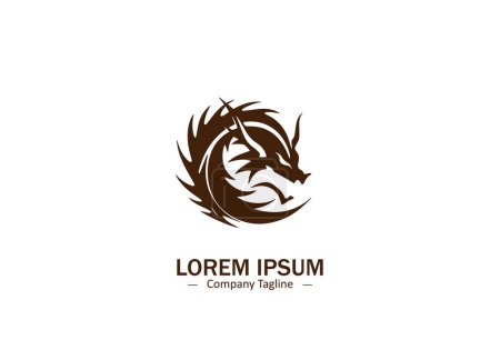 Dragon Logo Icon, Dragon vector template