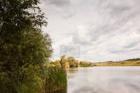 Photo for Lake in the autumn park - Royalty Free Image