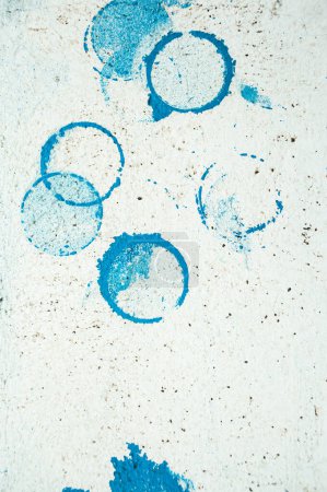 Foto de Abstracto viejo azul pintado fondo - Imagen libre de derechos