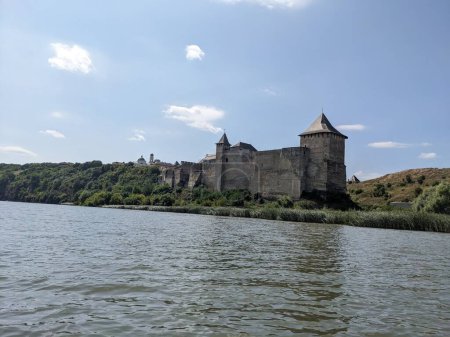 Forteresse de Khotyn sur la rive du Dniestr, Khotyn, Ukraine, Europe 