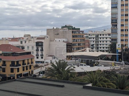 Photo for Street view in Santa Cruz city, Tenerife, the Canary island, Spain, Europe - Royalty Free Image