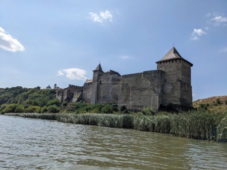 Chotyn Festung am Ufer des Dnjestr, Chotyn, Ukraine, Europa 