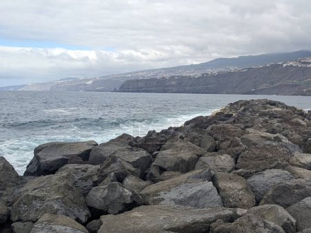 Téléchargez les photos : Côte océanique de Tenerife, les îles Canaries, Espagne, Europe - en image libre de droit