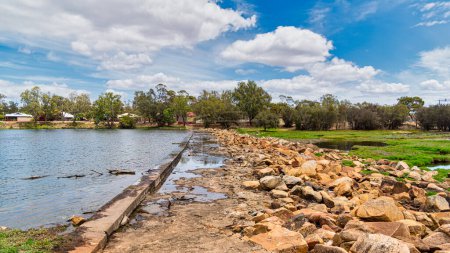 Photo for The Avon River is a river in Western Australia. A tributary of the Swan River, the Avon flows 240 kilometres from source to mouth - Royalty Free Image
