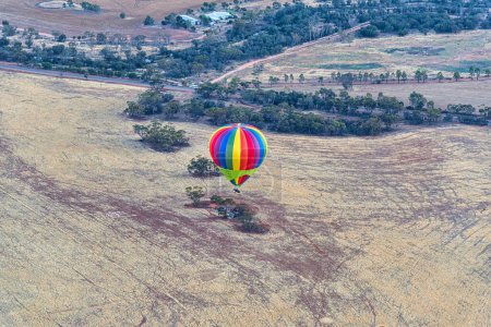 Photo for Northam, WA - Australia 11-15-2020 Hot Air Ballooning is an exhilarating adventure, where you float with the breeze in the air at Northam WA - Royalty Free Image