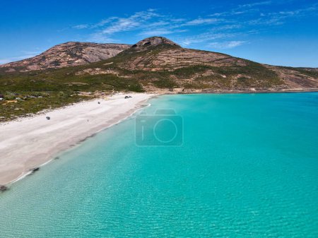 Photo for Le Grand beach is a spectacular 20 kilometre from bay to bay, enjoying some of the best scenery in Australia - Royalty Free Image